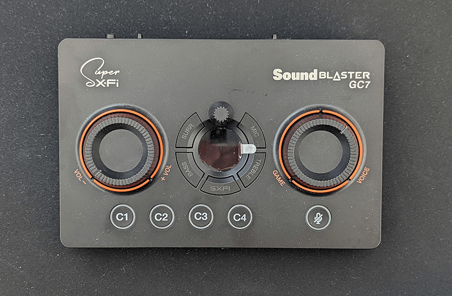 Sound Blaster GC7本体
