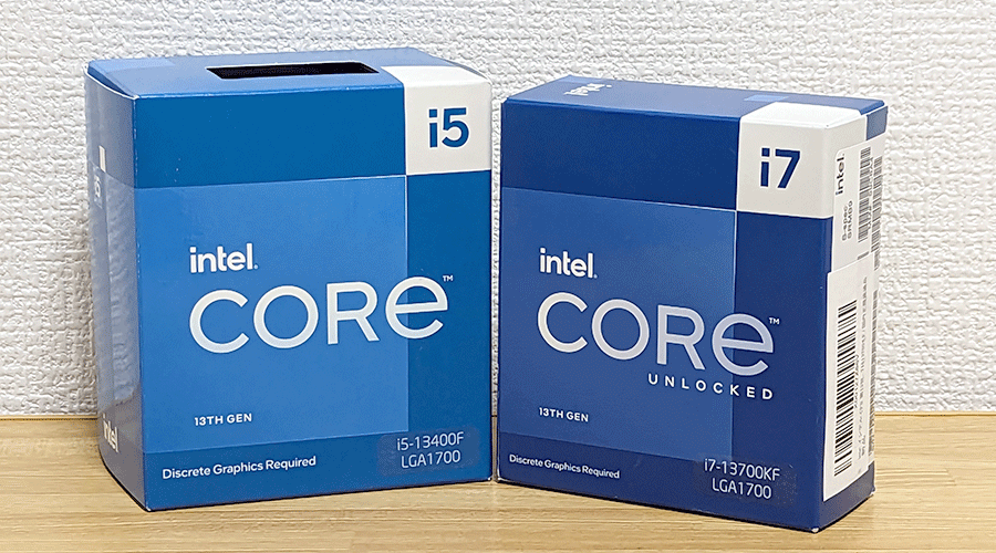 13世代Core i5とi7